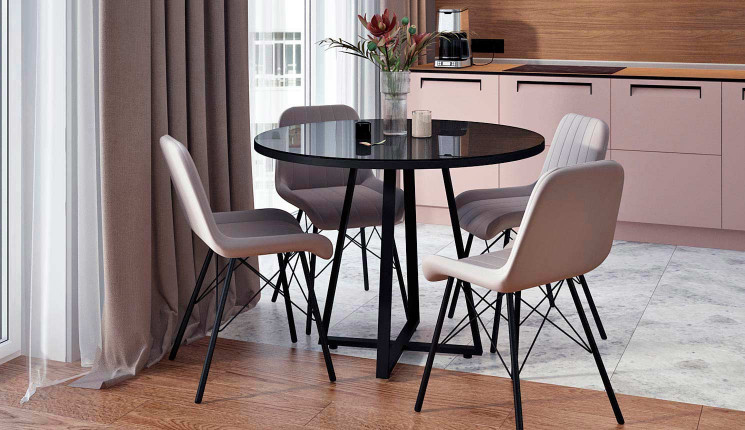 Кухонный стол Хаку круглый