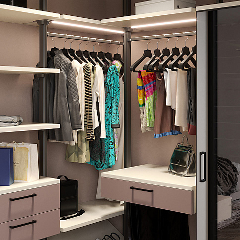 Гардеробная система - детальное фото № 1