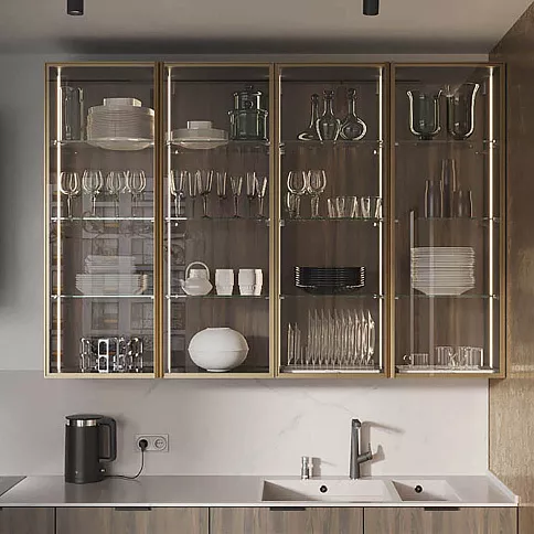 Фасады из алюминиевого профиля - детальное фото № 7