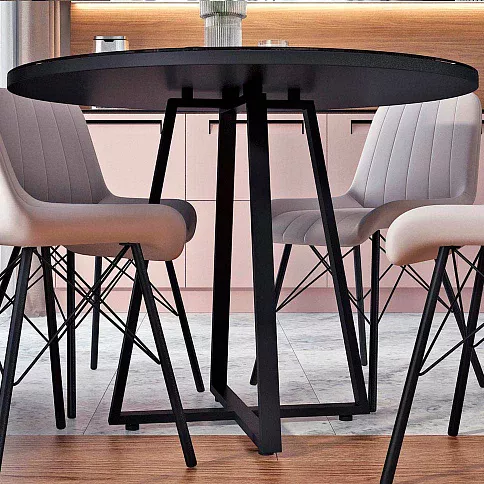 Кухонный стол Хаку круглый - детальное фото № 2