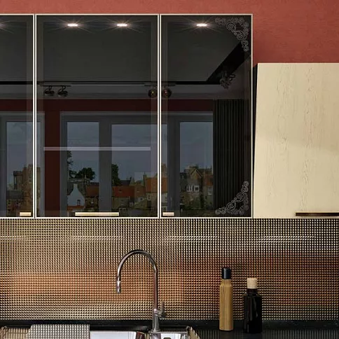 Фасады из алюминиевого профиля - детальное фото № 5