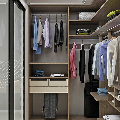 Гардеробная комната - детальное фото № 3