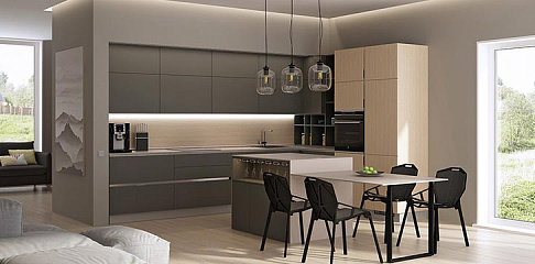 Дизайн кухни 2022: модные идеи и тренды, 50 фото